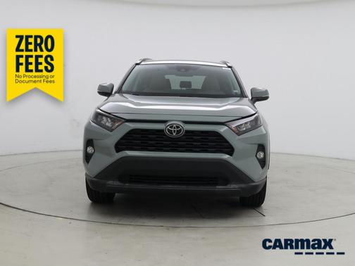 Green 2021 Toyota RAV4 XLE Premium