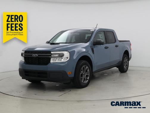 Blue 2022 Ford Maverick XLT