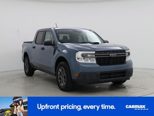 Blue 2022 Ford Maverick XLT