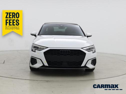 White 2023 Audi A3 Premium