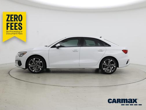 White 2023 Audi A3 Premium