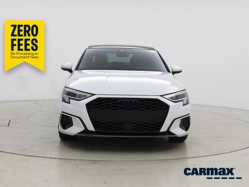 White 2023 Audi A3 Premium