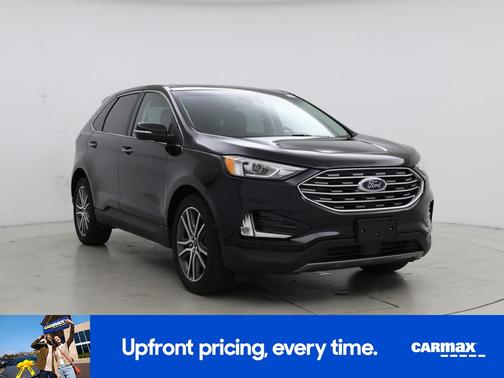 Black 2020 Ford Edge Titanium
