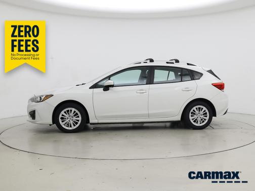 White 2018 Subaru Impreza 2.0I Premium