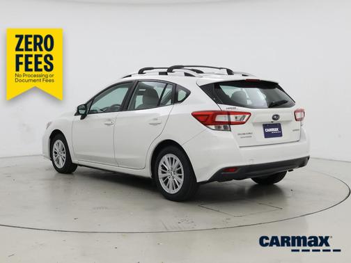 White 2018 Subaru Impreza 2.0I Premium