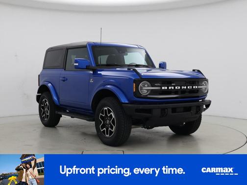 Blue 2022 Ford Bronco Outer Banks
