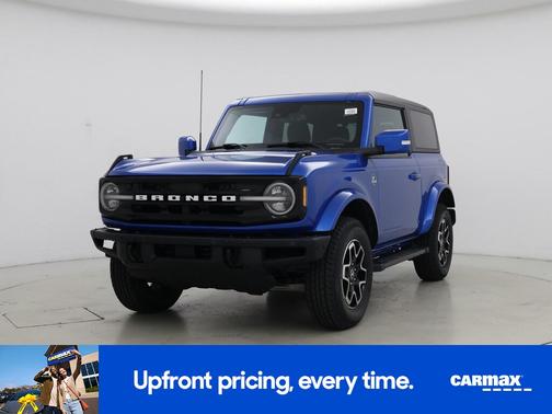 Blue 2022 Ford Bronco Outer Banks