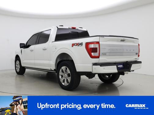 White 2022 Ford F-150 Platinum