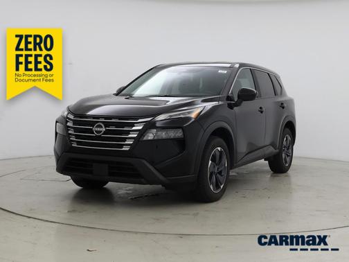 Black 2025 Nissan Rogue SV