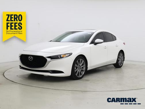 White 2024 Mazda Mazda3 2.5 S Preferred Package