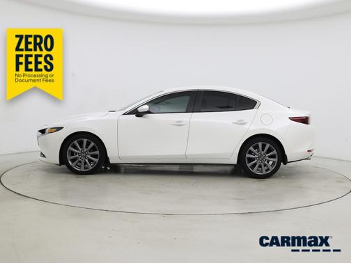 White 2024 Mazda Mazda3 2.5 S Preferred Package