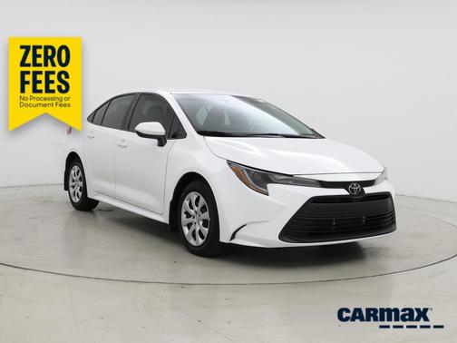 White 2025 Toyota Corolla LE