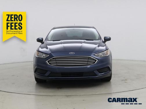 Blue 2018 Ford Fusion SE