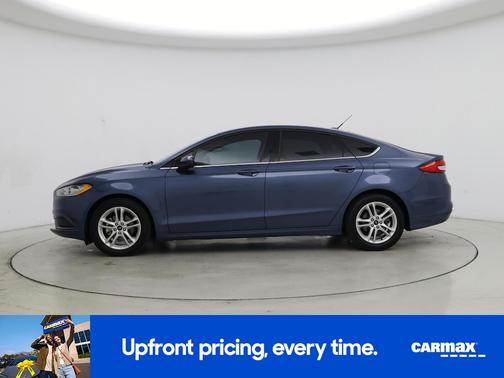 Blue 2018 Ford Fusion SE