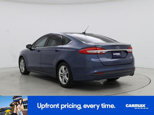 Blue 2018 Ford Fusion SE