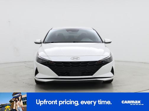 White 2021 Hyundai ELANTRA SEL
