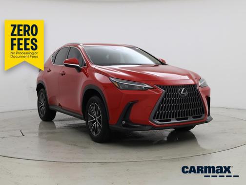 Red 2024 Lexus NX 250