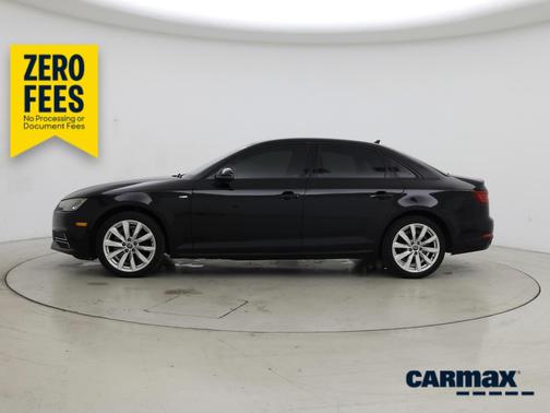 Black 2018 Audi A4 Premium