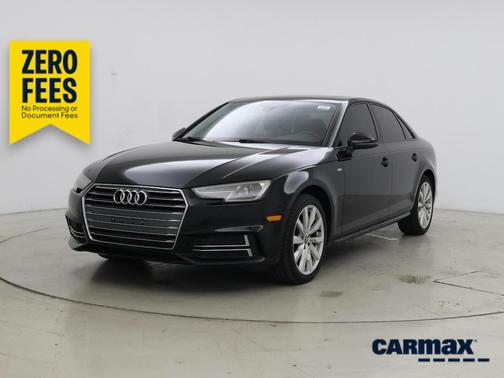 Black 2018 Audi A4 Premium