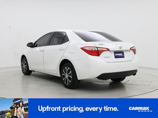 White 2016 Toyota Corolla L