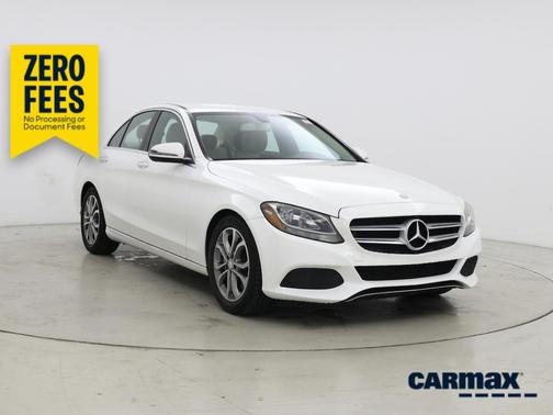 White 2017 Mercedes-Benz C-Class
