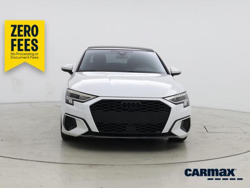 White 2023 Audi A3 Premium