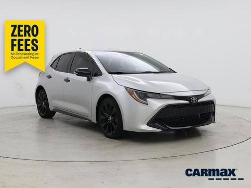 Silver 2022 Toyota Corolla Hatchback Nightshade