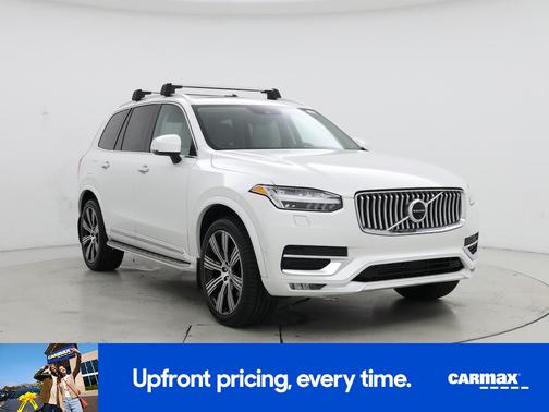 White 2022 Volvo XC90 T6 Inscription