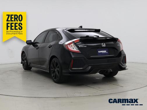 Black 2017 Honda Civic Sport