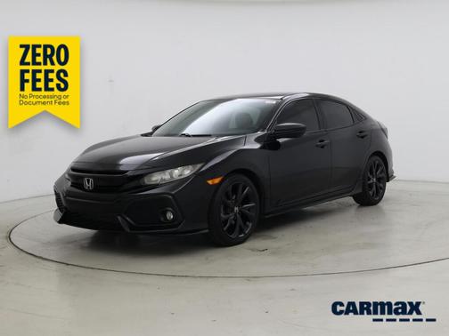 Black 2017 Honda Civic Sport