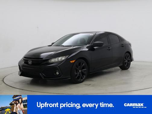 Black 2017 Honda Civic Sport