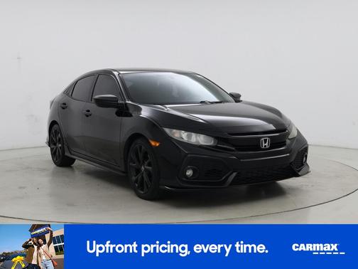Black 2017 Honda Civic Sport