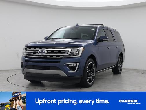 Blue 2019 Ford Expedition Max Limited