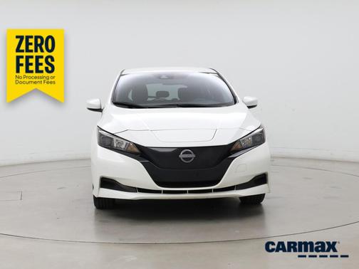 White 2023 Nissan Leaf S