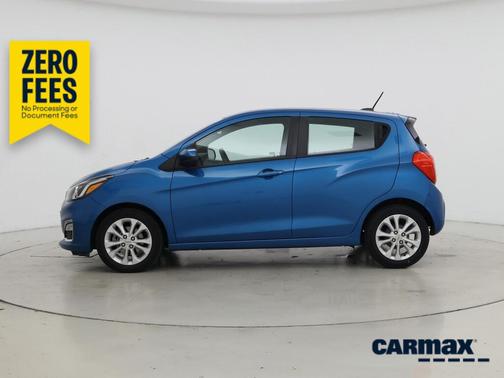 Blue 2020 Chevrolet Spark LT
