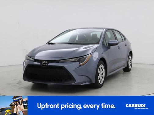 Blue 2020 Toyota Corolla LE