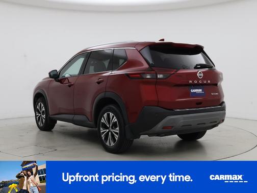 Red 2021 Nissan Rogue SV