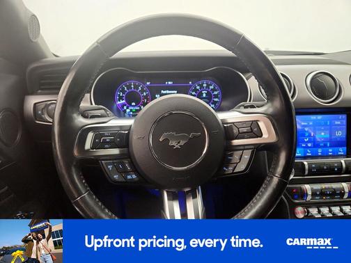 Blue 2020 Ford Mustang Ecoboost Premium