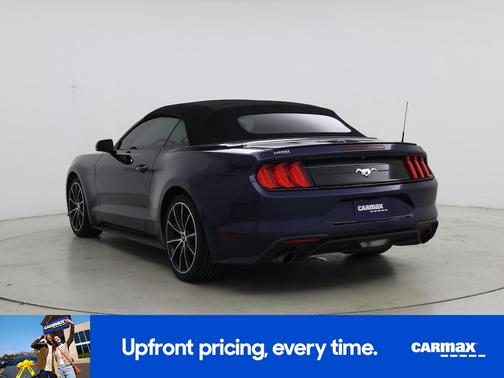 Blue 2020 Ford Mustang Ecoboost Premium