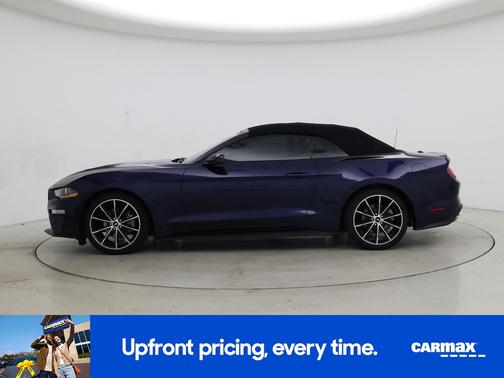 Blue 2020 Ford Mustang Ecoboost Premium