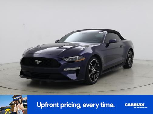 Blue 2020 Ford Mustang Ecoboost Premium