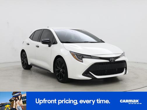 White 2022 Toyota Corolla Hatchback Nightshade
