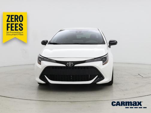 White 2022 Toyota Corolla Hatchback Nightshade