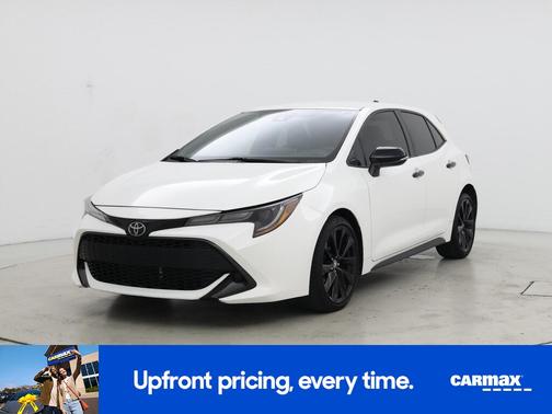 White 2022 Toyota Corolla Hatchback Nightshade