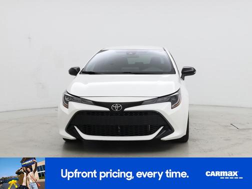 White 2022 Toyota Corolla Hatchback Nightshade