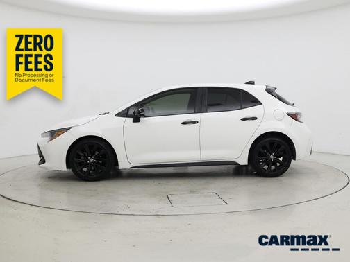 White 2022 Toyota Corolla Hatchback Nightshade