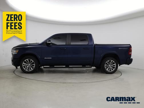 Blue 2020 RAM 1500 Laramie