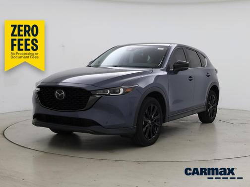 Blue 2024 Mazda CX-5 Carbon Edition