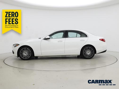White 2025 Mercedes-Benz C-Class