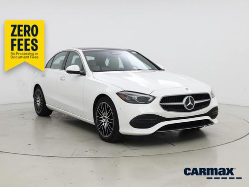 White 2025 Mercedes-Benz C-Class